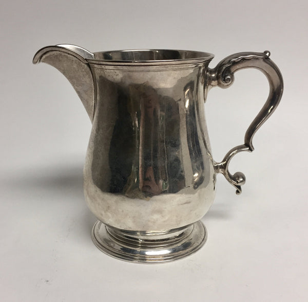 Sterling Silver Cream Pitcher / Jug by Bradbury